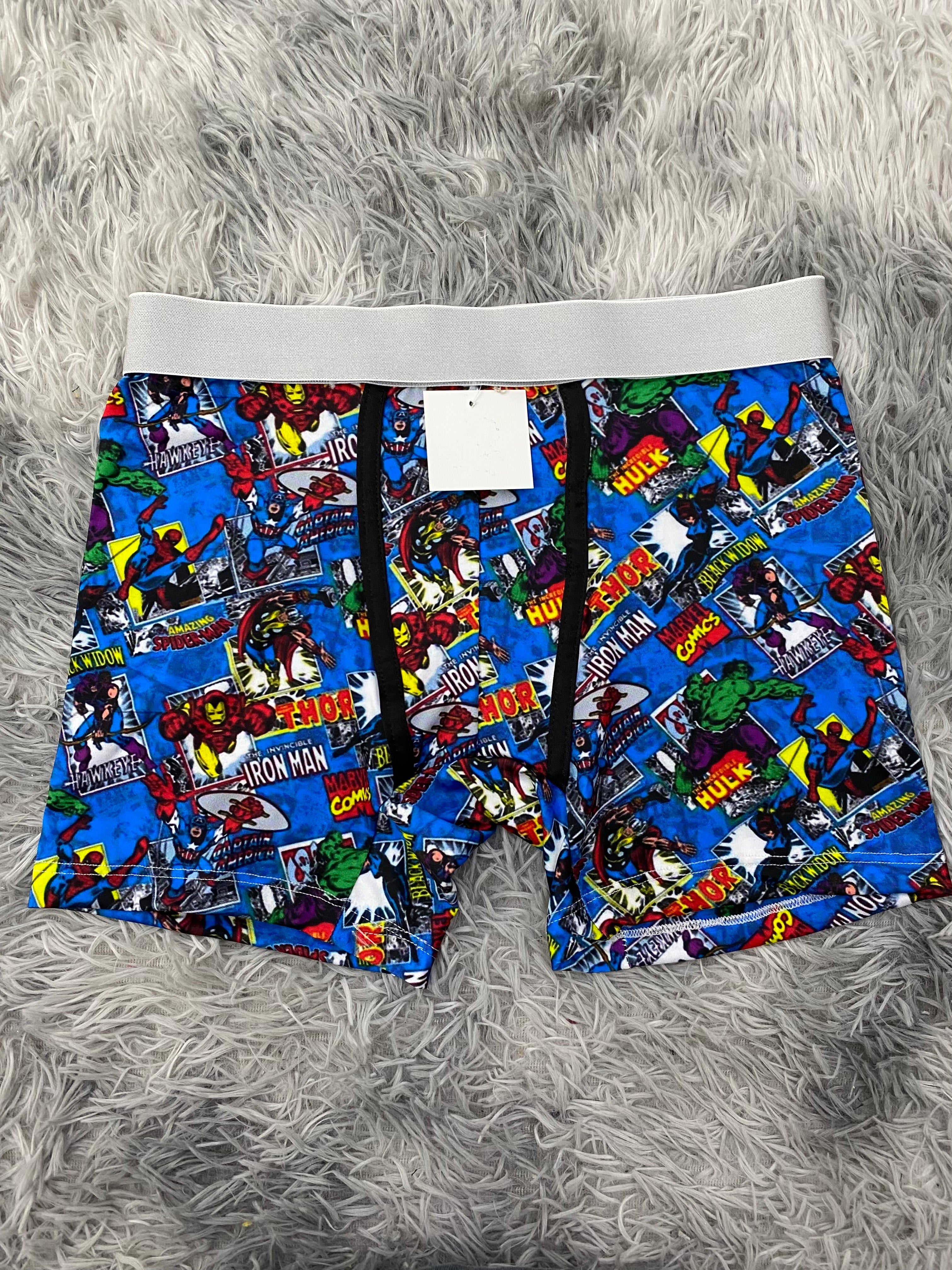 Marvel Cómics Azul Boxer Hombre Unitalla