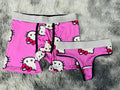 Hello Kitty Rosa Duo Unitalla Con Tanga
