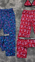 Stitch Su Novia Dividido Pijama De 5 Piezas
