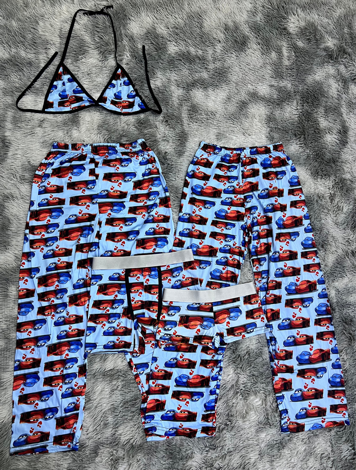 Cars Pijama De 5 Piezas