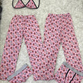 Spider Kitty Rosa Pijama De 5 Piezas