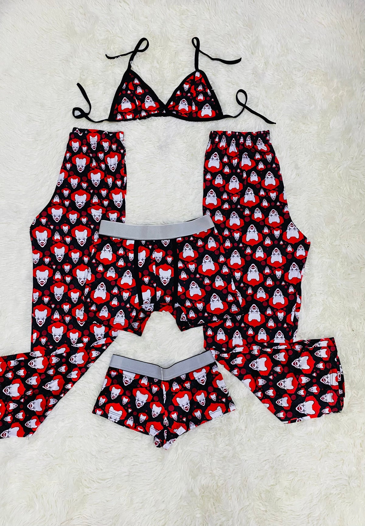 Pennywise Halloween Pijama De 5 Piezas