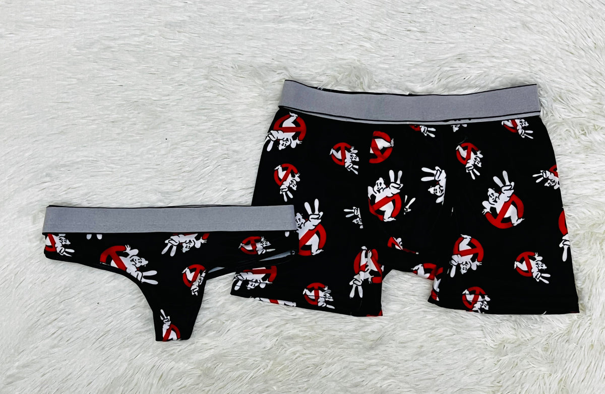 Caza Fantasmas Boxer Con Tanga
