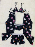 Hello Kitty Espeluznante Pijama De 5 Piezas