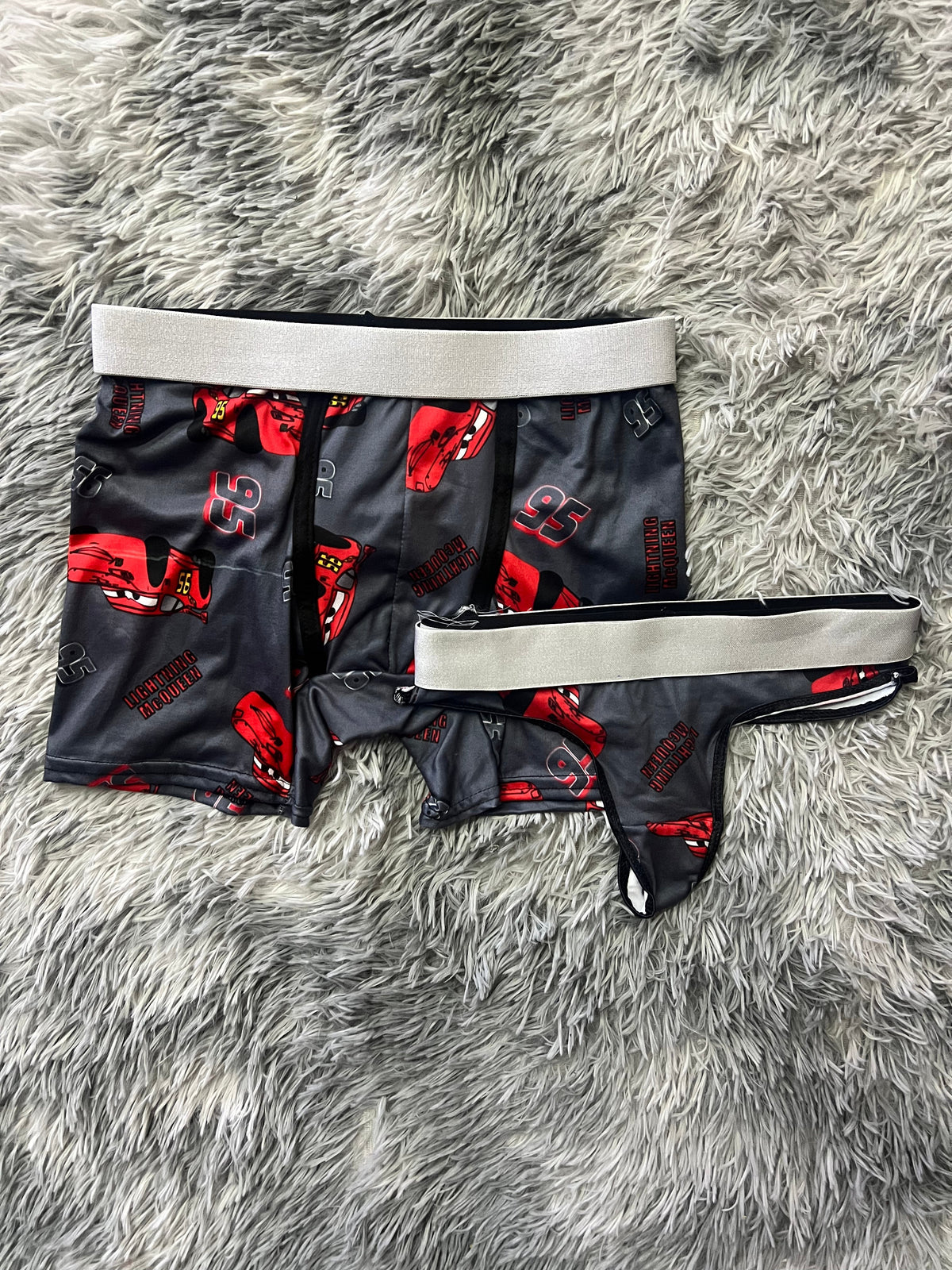 Cars 95 Gris Duo Unitalla Con Tanga