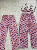 Spider Kitty Rosa Duo De Pijama Afelpada