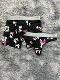 Mickey Mouse Print Multicolor Duo Unitalla Con Tanga