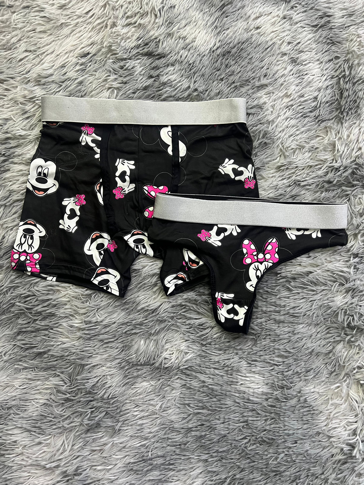 Mickey Mouse Print Multicolor Duo Unitalla Con Tanga