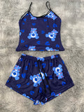 Ositos Cariñositos Osito O Azul Corazón Roto Blusa Con Short