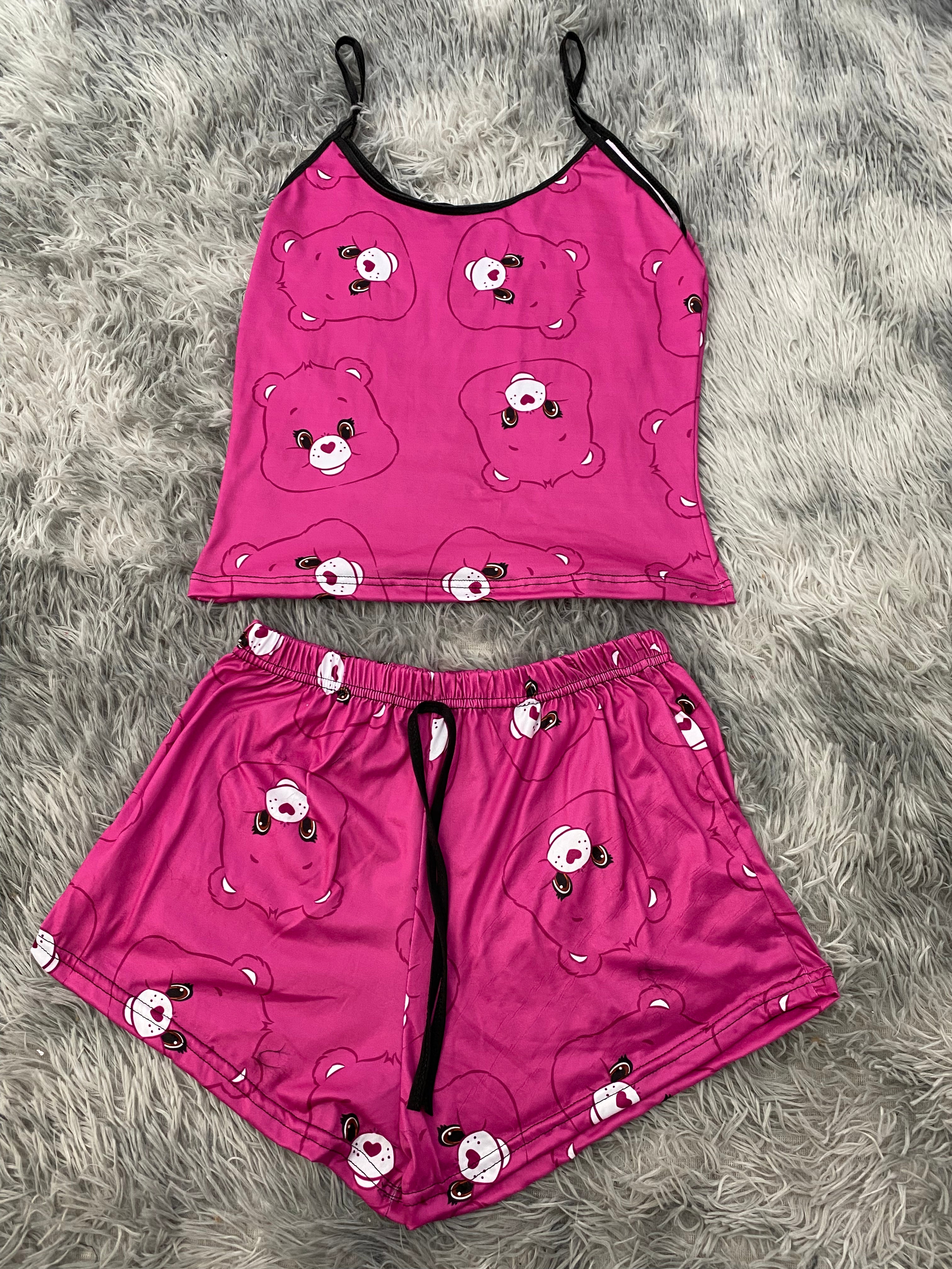 Ositos Cariñositos Osito O Rosa Blusa Con Short