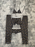 One Piece Calaveras Chiquitas Pijama De 5 Piezas