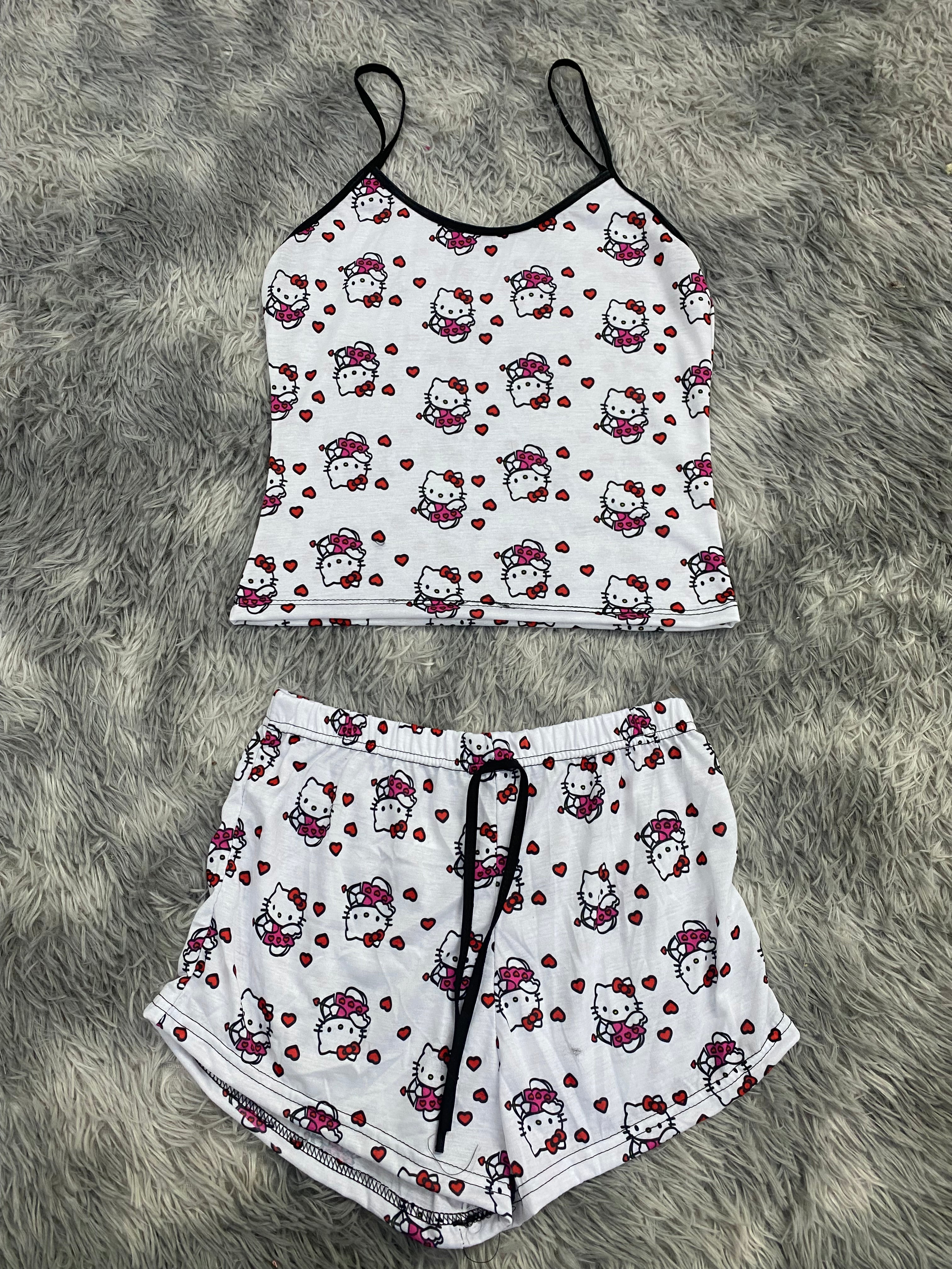 Hello Kitty Cupido Blusa Con Short