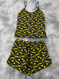 Batman Logo Corazones Blusa Con Short