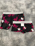 Hello Kitty Letras Rosas Duo Con Boxer Unitalla