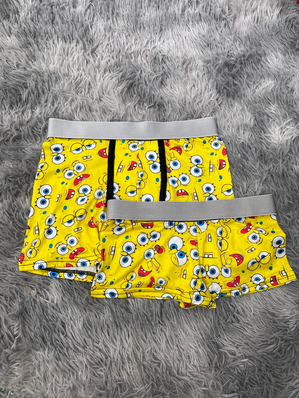 Bob Esponja Caras Duo Con Boxer XL
