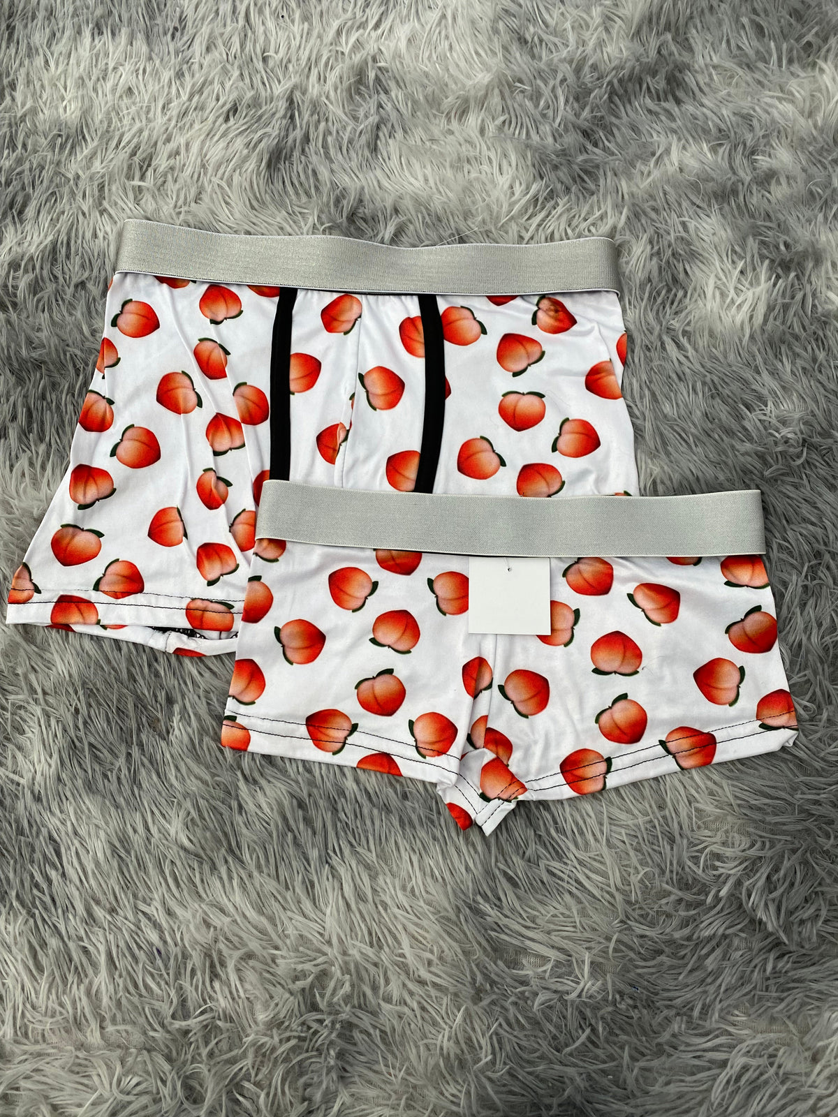 Duraznos Fondo Blanco Duo Con Boxer XL