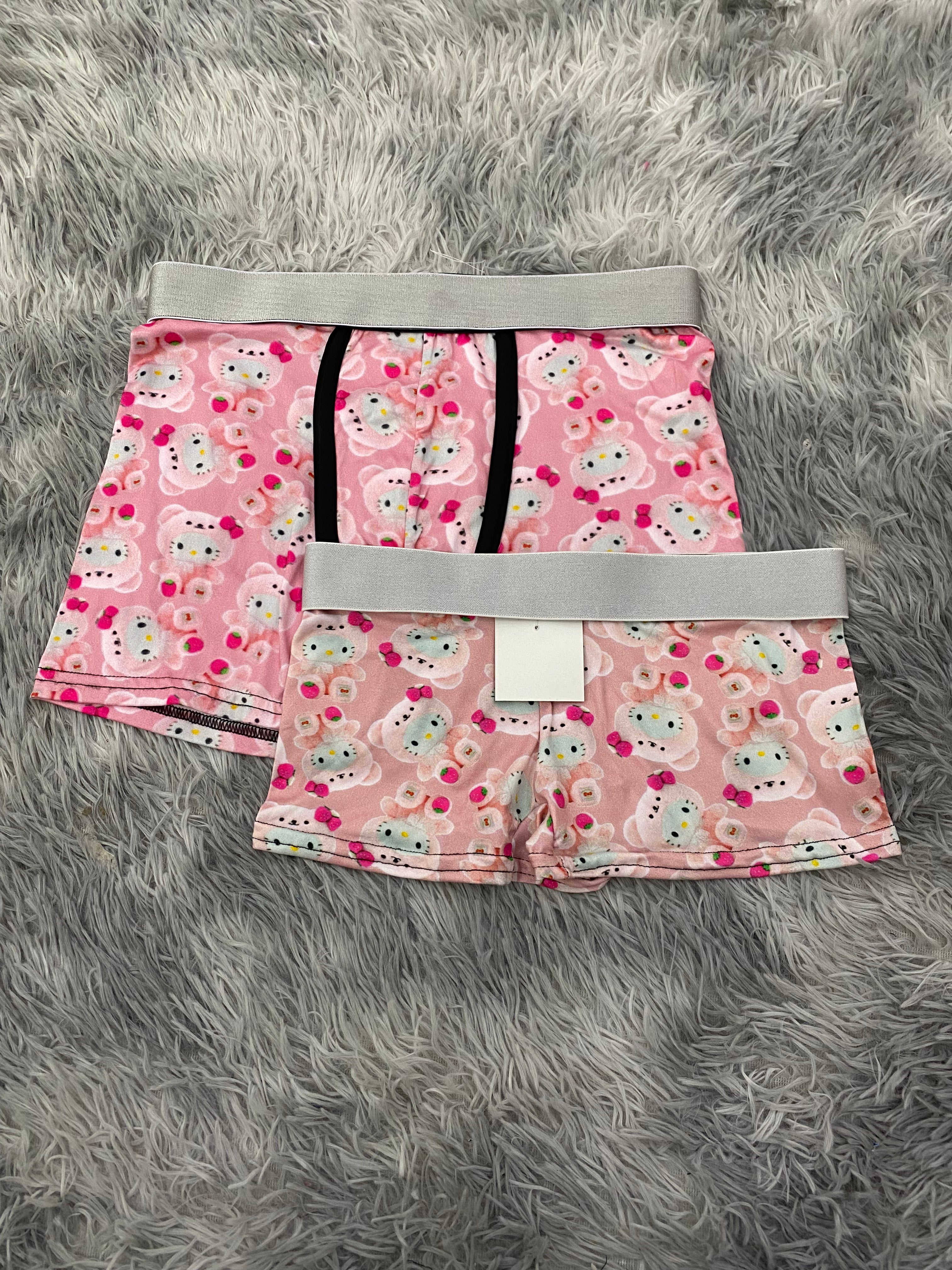 Hello Kitty Traje De Oso Duo Con Boxer Unitalla