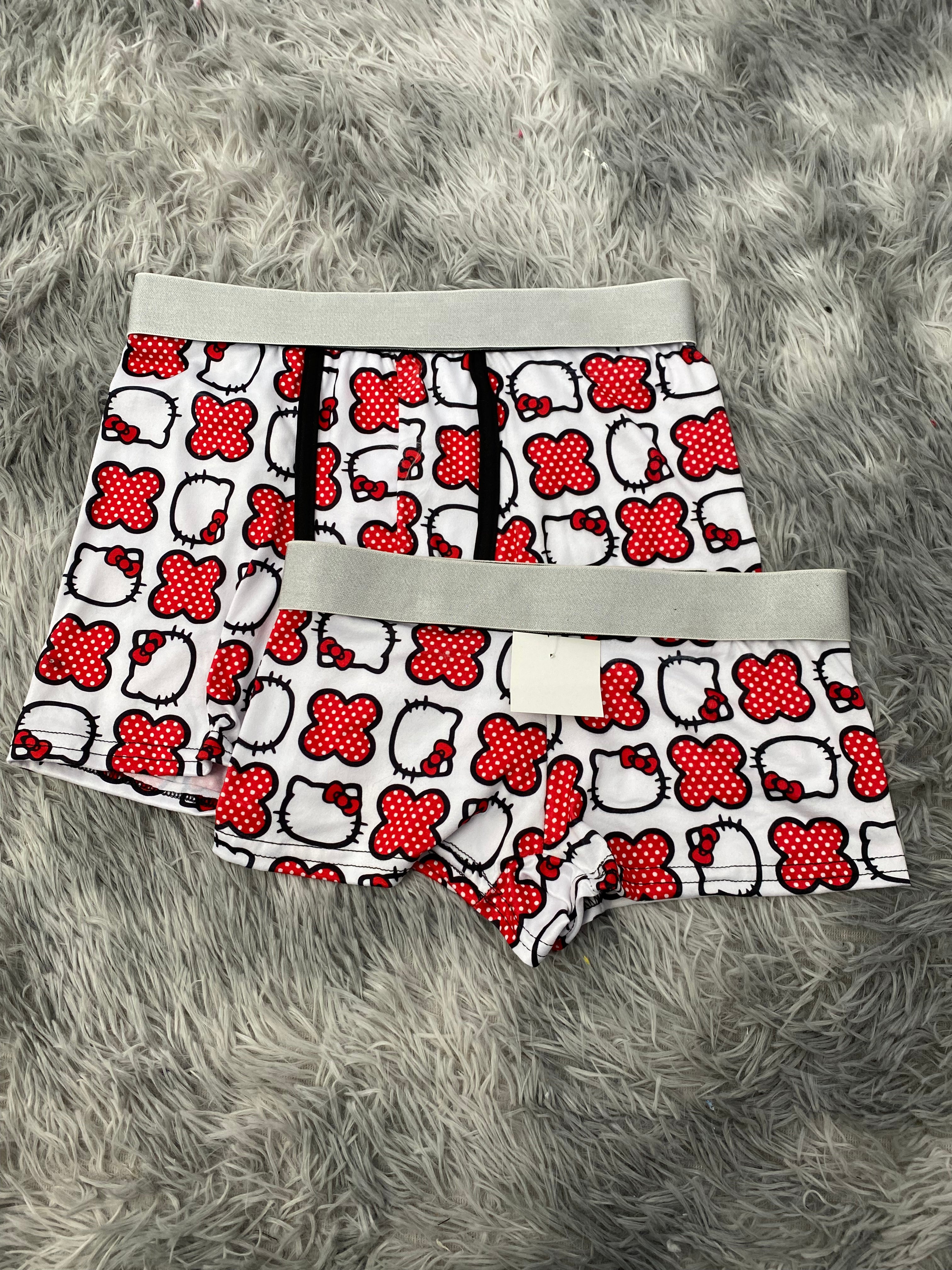 Hello Kitty Taches Y Puntos Duo Con Boxer Unitalla
