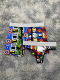 Super Heroes Bebes Duo XL Con Tanga