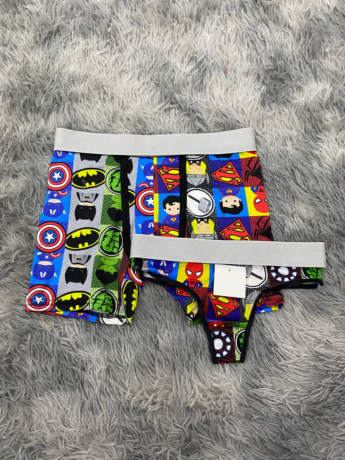 Super Heroes Bebes Duo XL Con Tanga