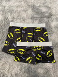 Batman Logo Gris Y Amarillo Duo Con Boxer Unitalla