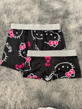 Hello Kitty Letras Blancas Duo Con Boxer XL
