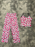 Hello Kitty Vaca Blusa Con Pantalón