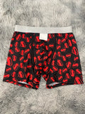 Superman Logo Rojo Boxer Hombre XL
