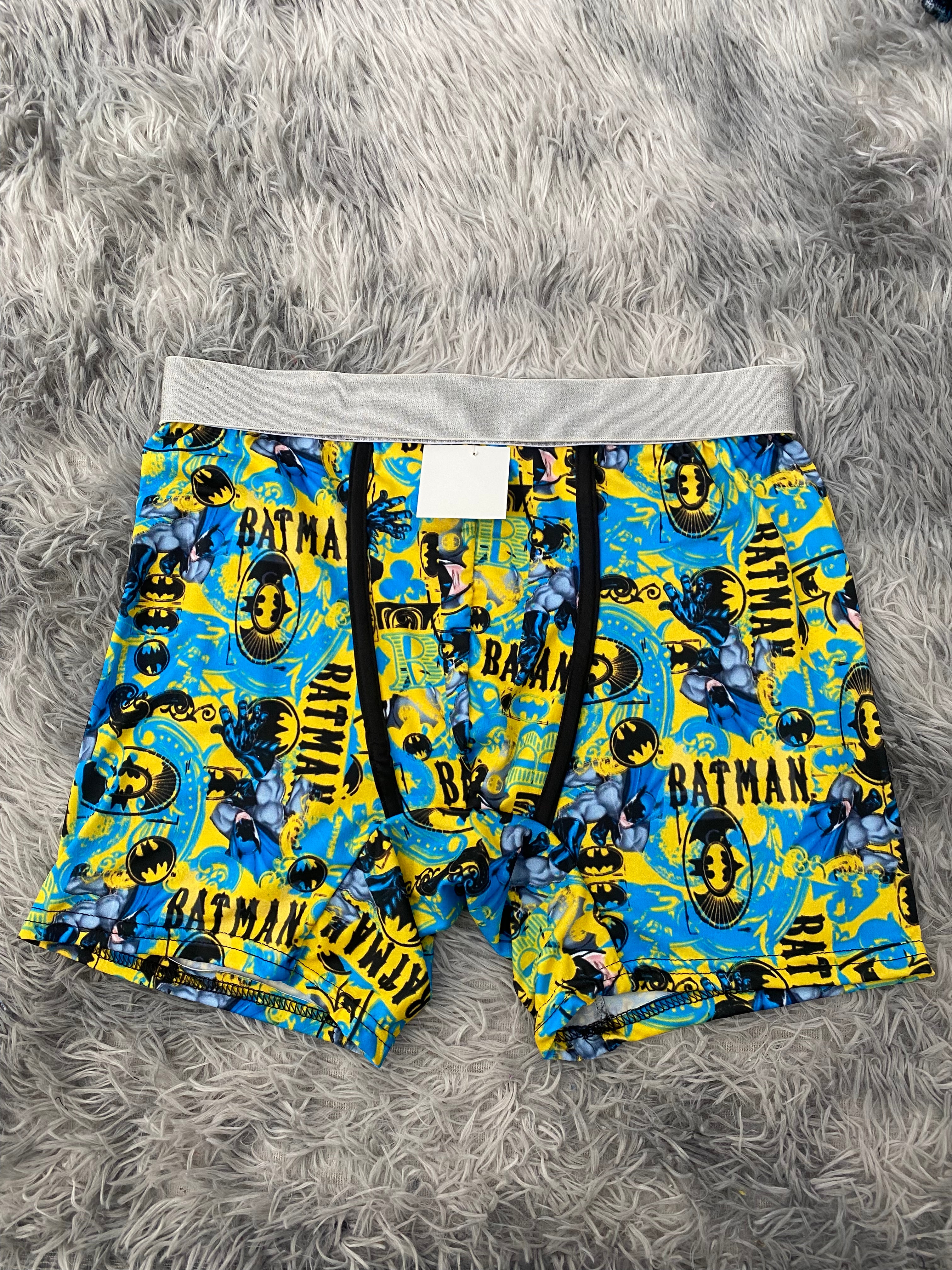 Batman Amarillo Y Azul Boxer Hombre XL