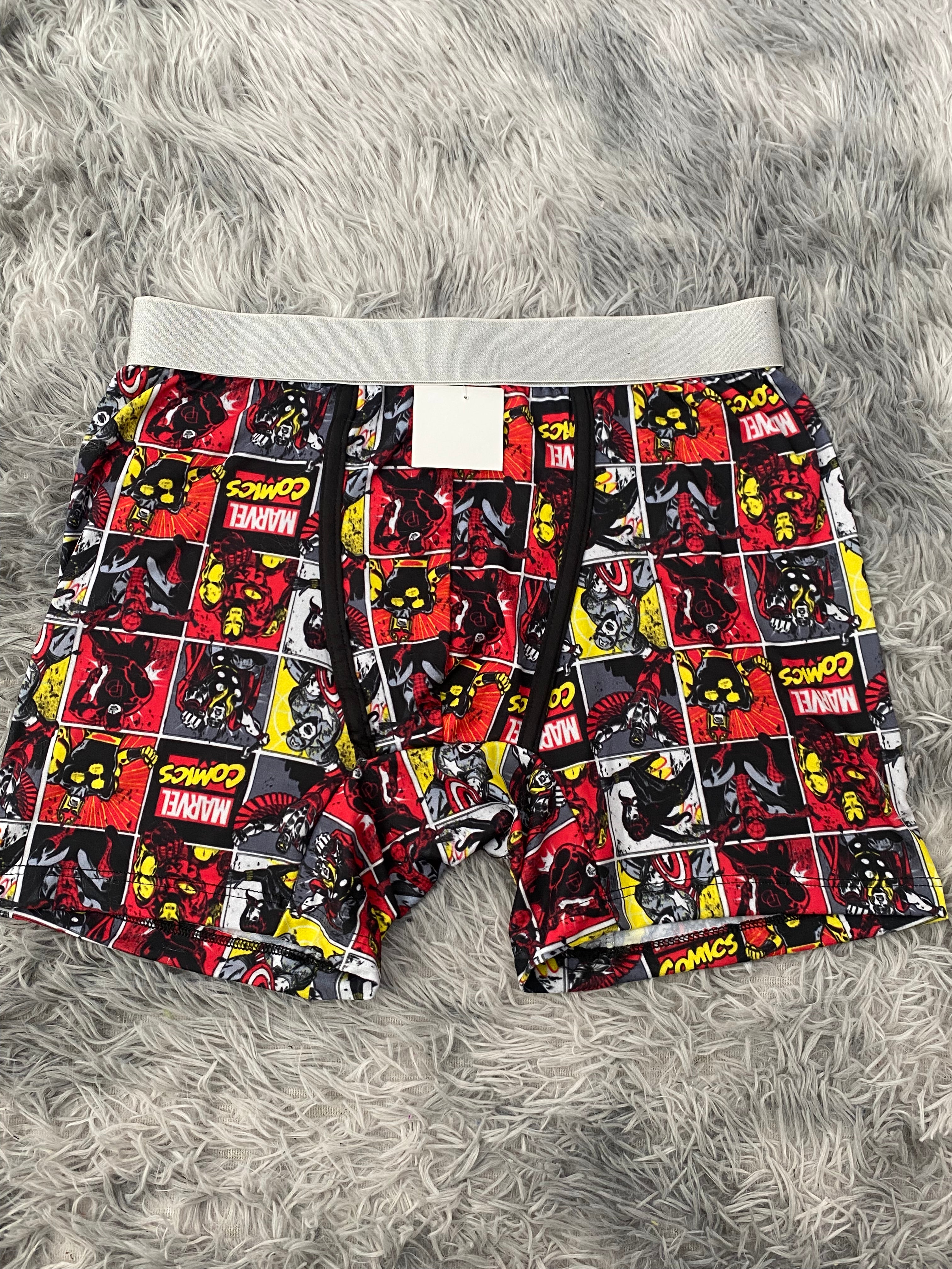 Marvel Cómics Boxer Hombre XL