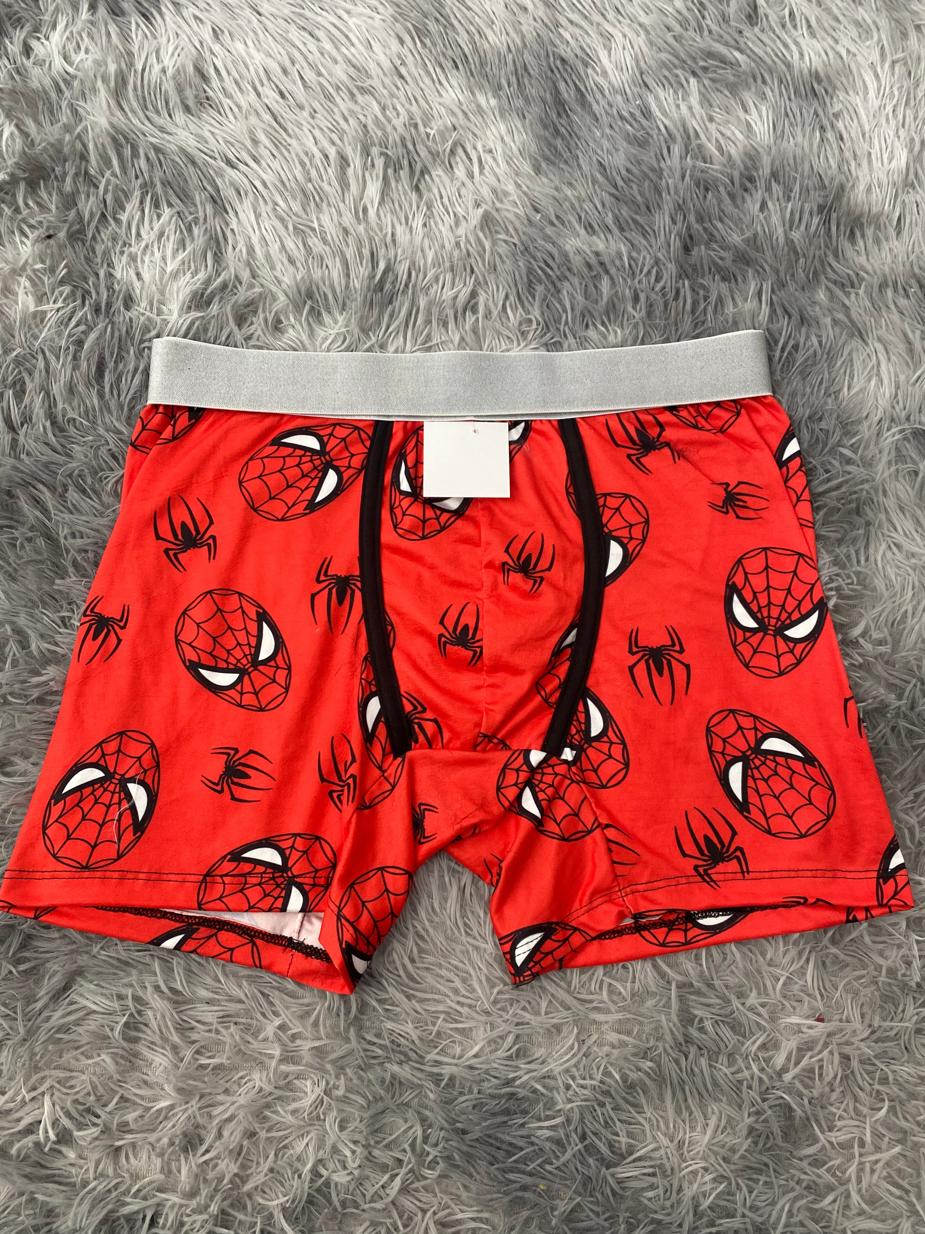 Spiderman Caras Boxer Hombre XL