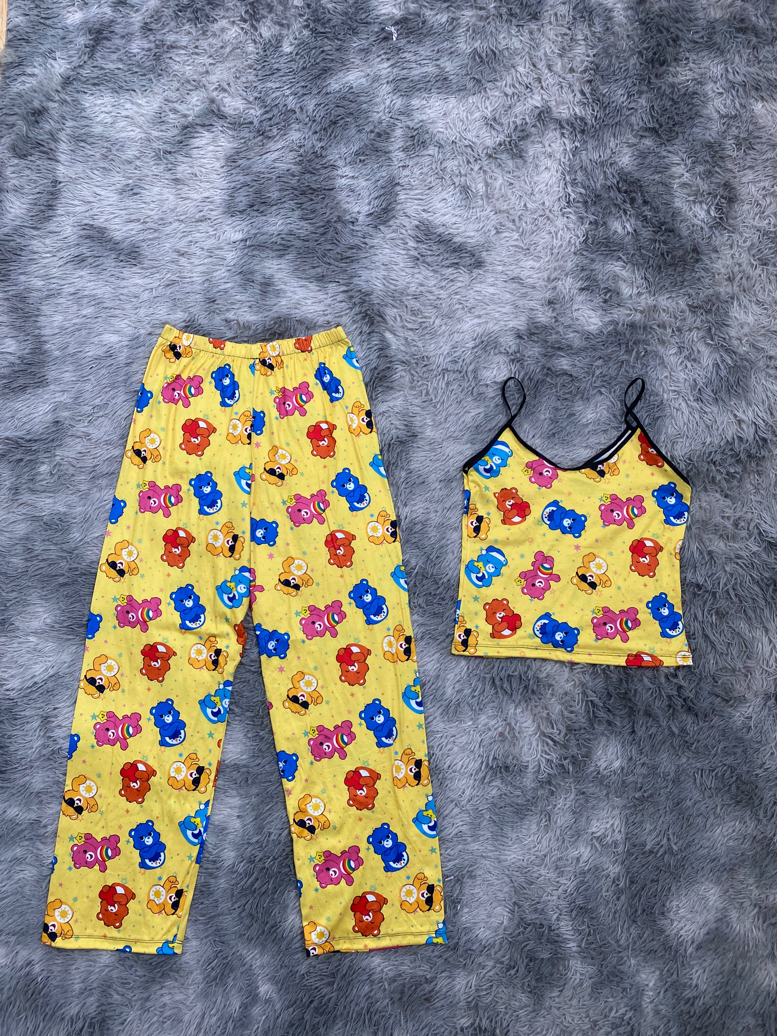Ositos Cariñositos Ositos Os Fondo Amarillo Blusa Con Pantalón