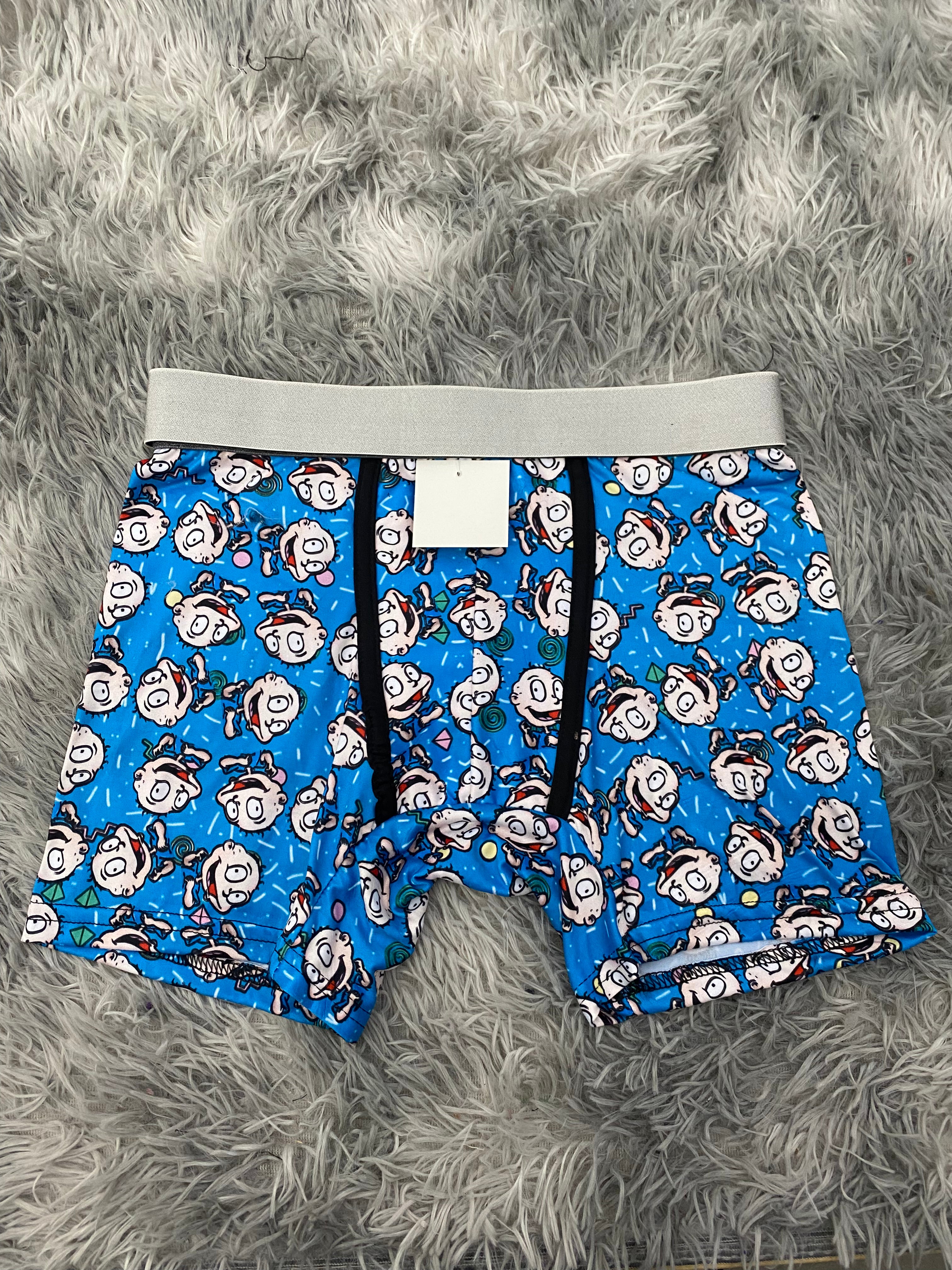 Rugrats Fondo Azul Boxer Hombre Unitalla