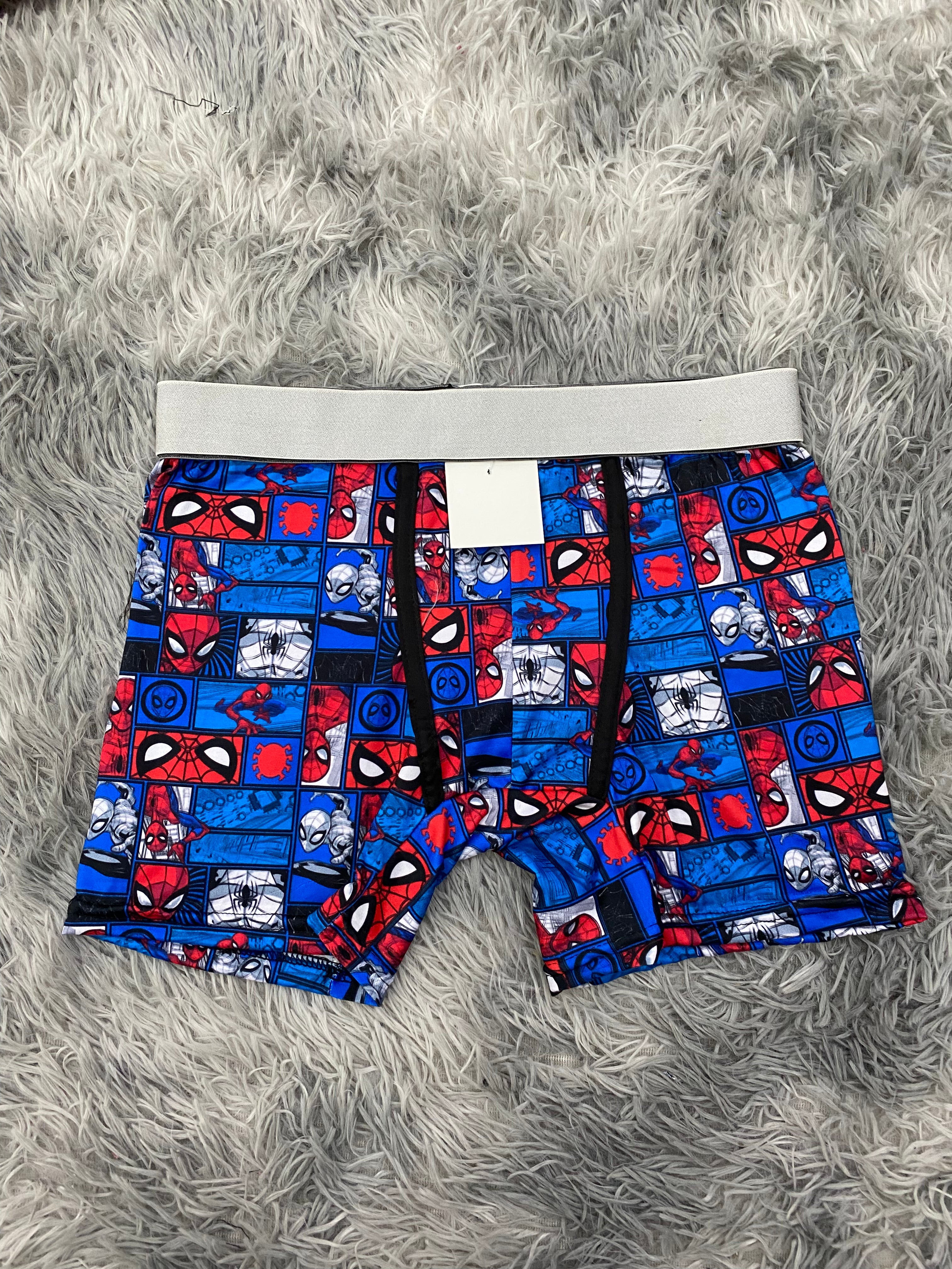 Spiderman Cuadros Boxer Hombre Unitalla