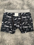 Batman Letras Blancas Boxer Hombre Unitalla