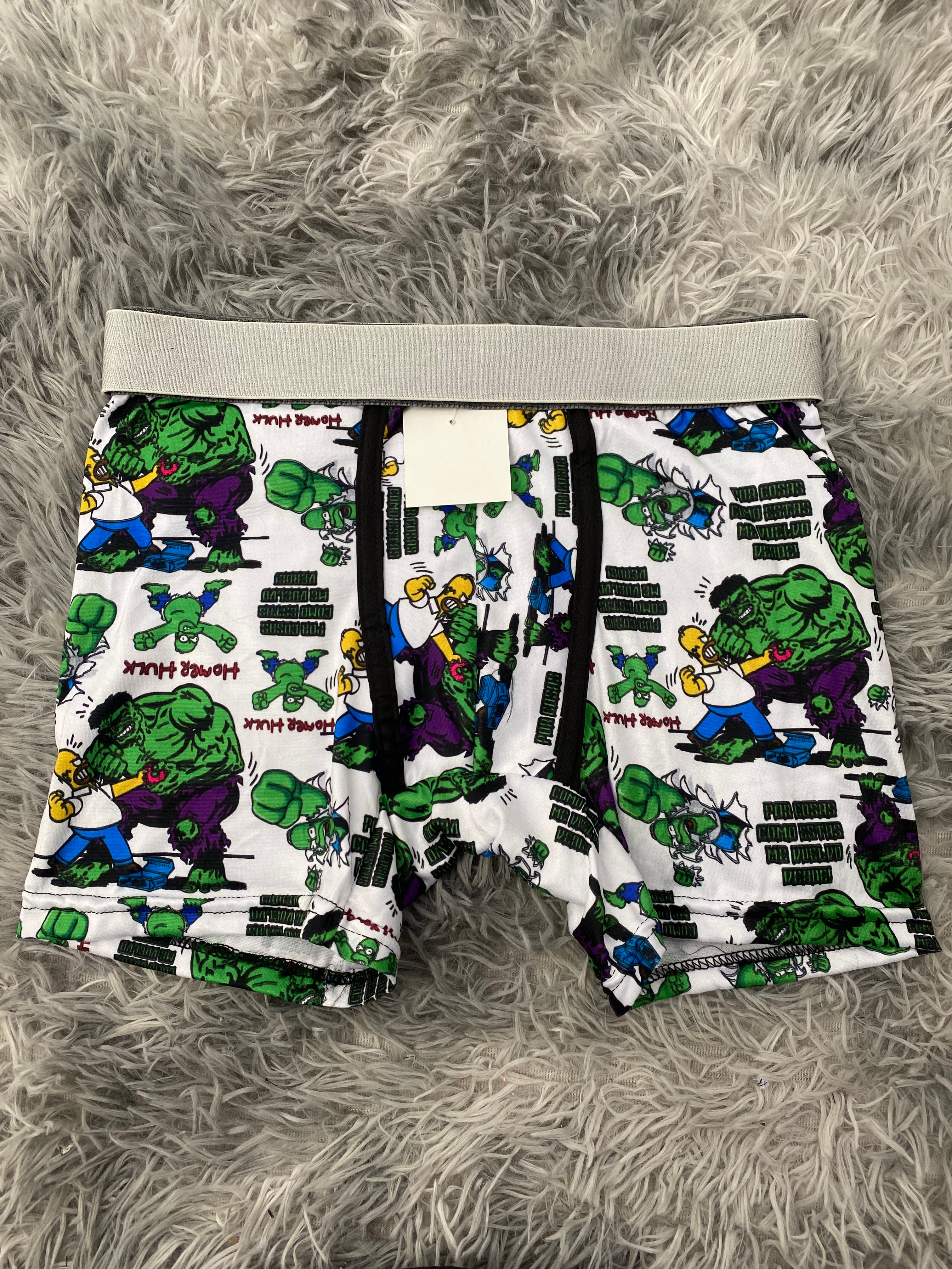 Simpson Hulk Boxer Hombre Unitalla
