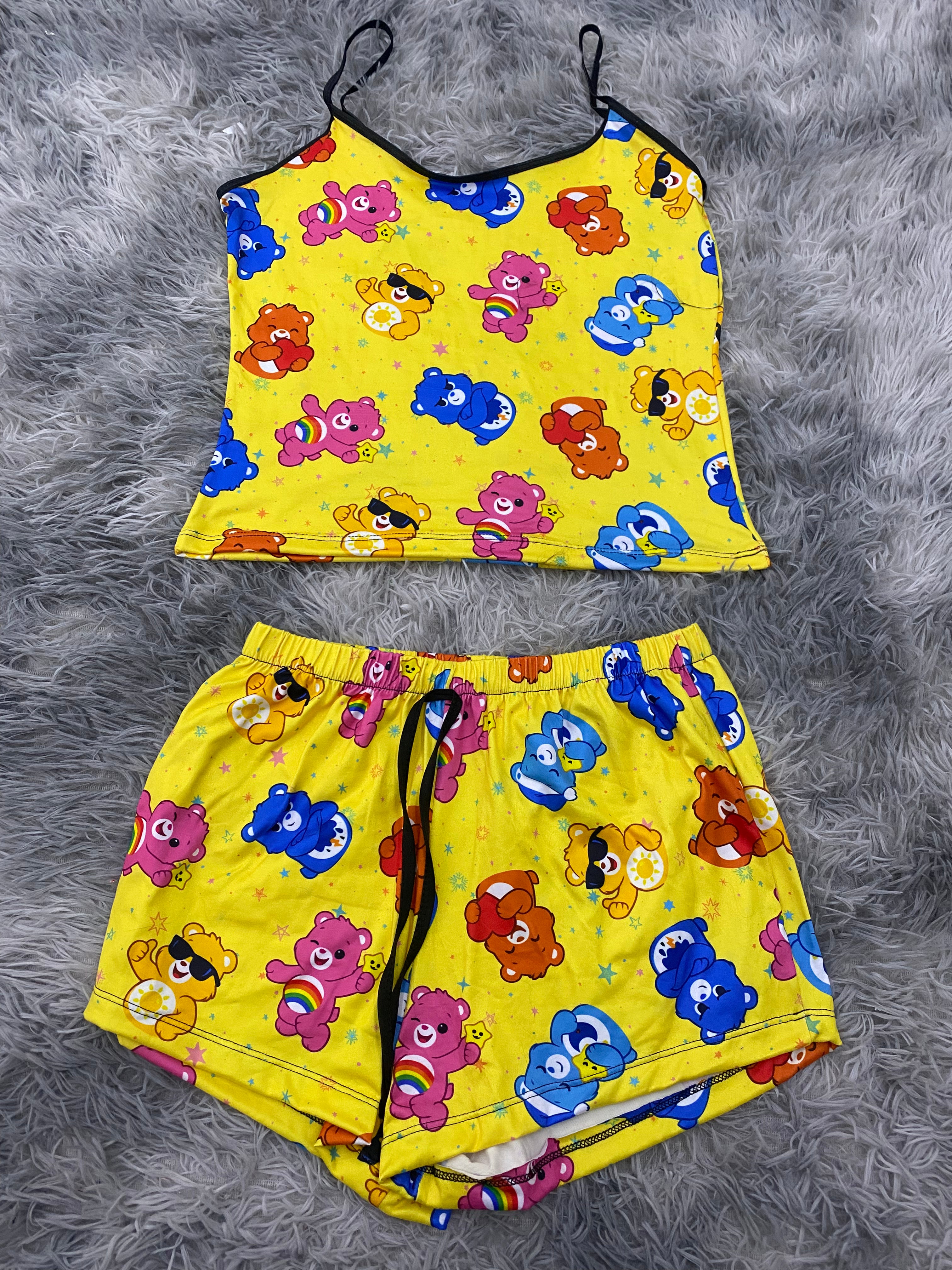 Ositos Cariñositos Ositos Os Fondo Amarillo Blusa Con Short