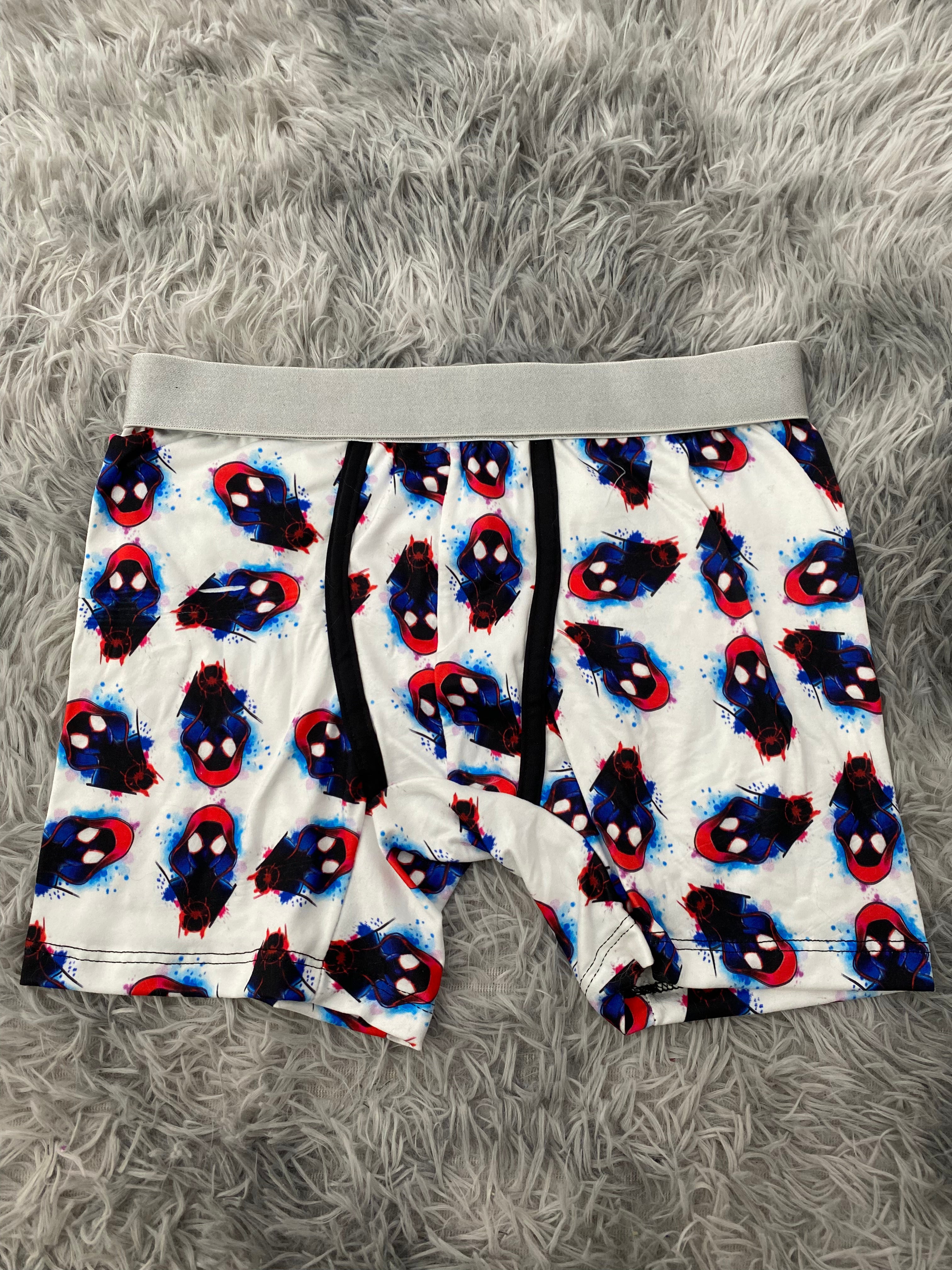 Spiderman Fondo Blanco Boxer Hombre Unitalla
