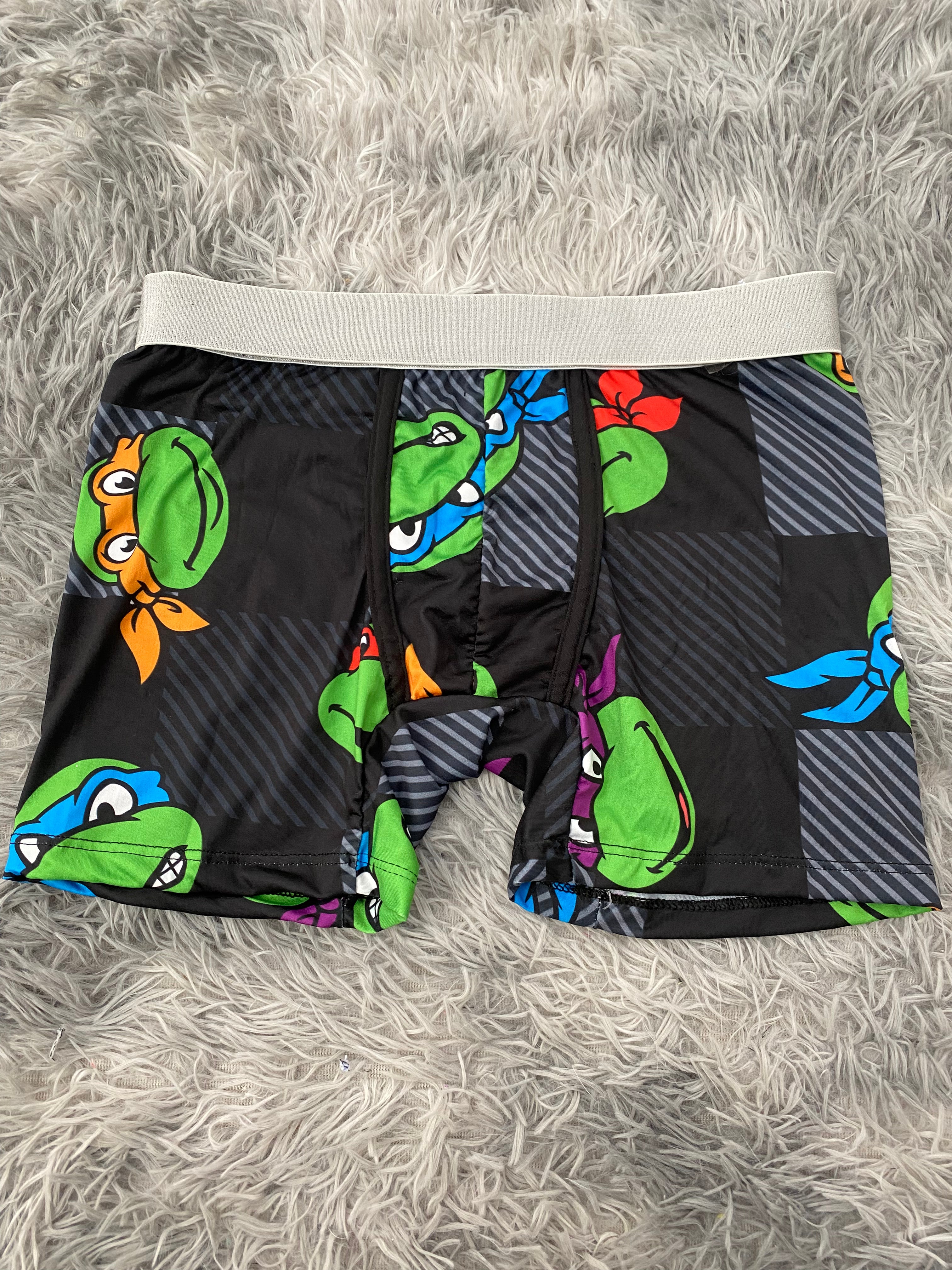 Tortugas Ninja Cuadros Boxer Hombre Unitalla