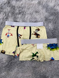 Toy Story Fondo Amarillo Duo Con Boxer Unitalla