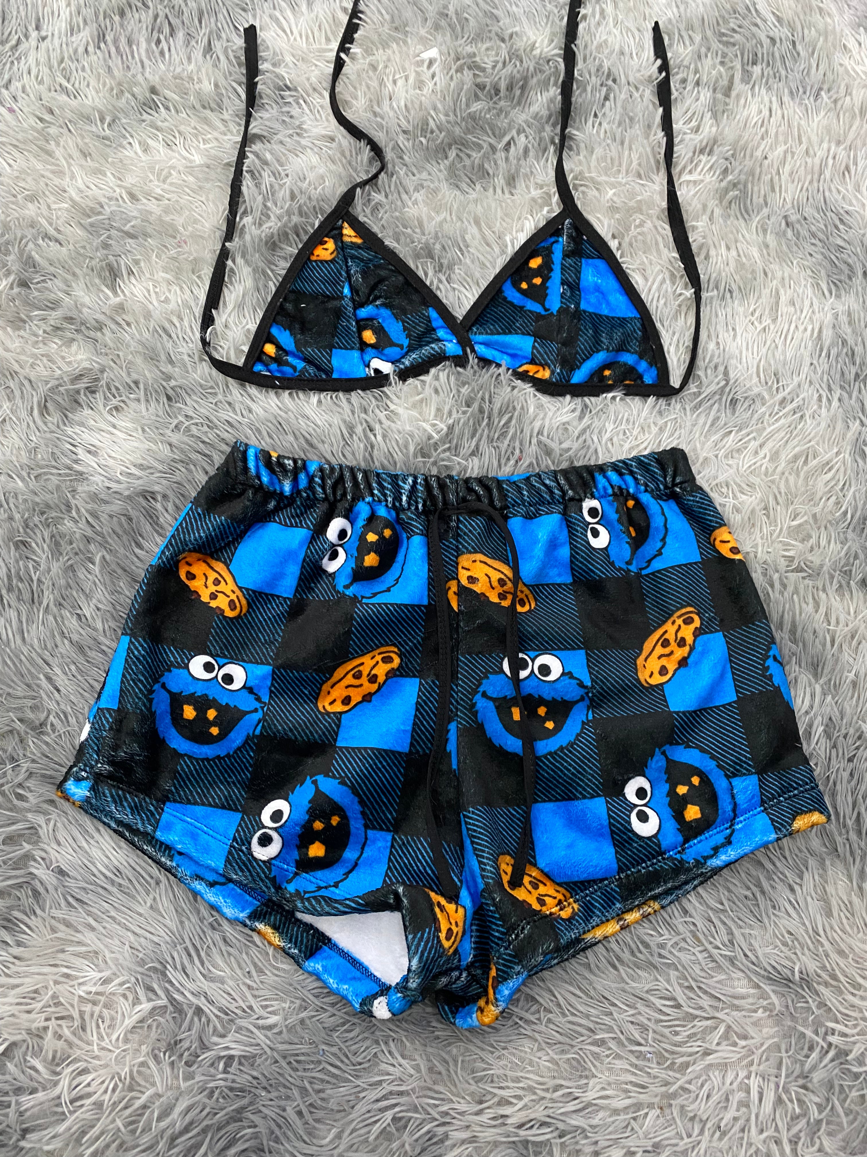Come Galletas Señor Top Con Short Brush