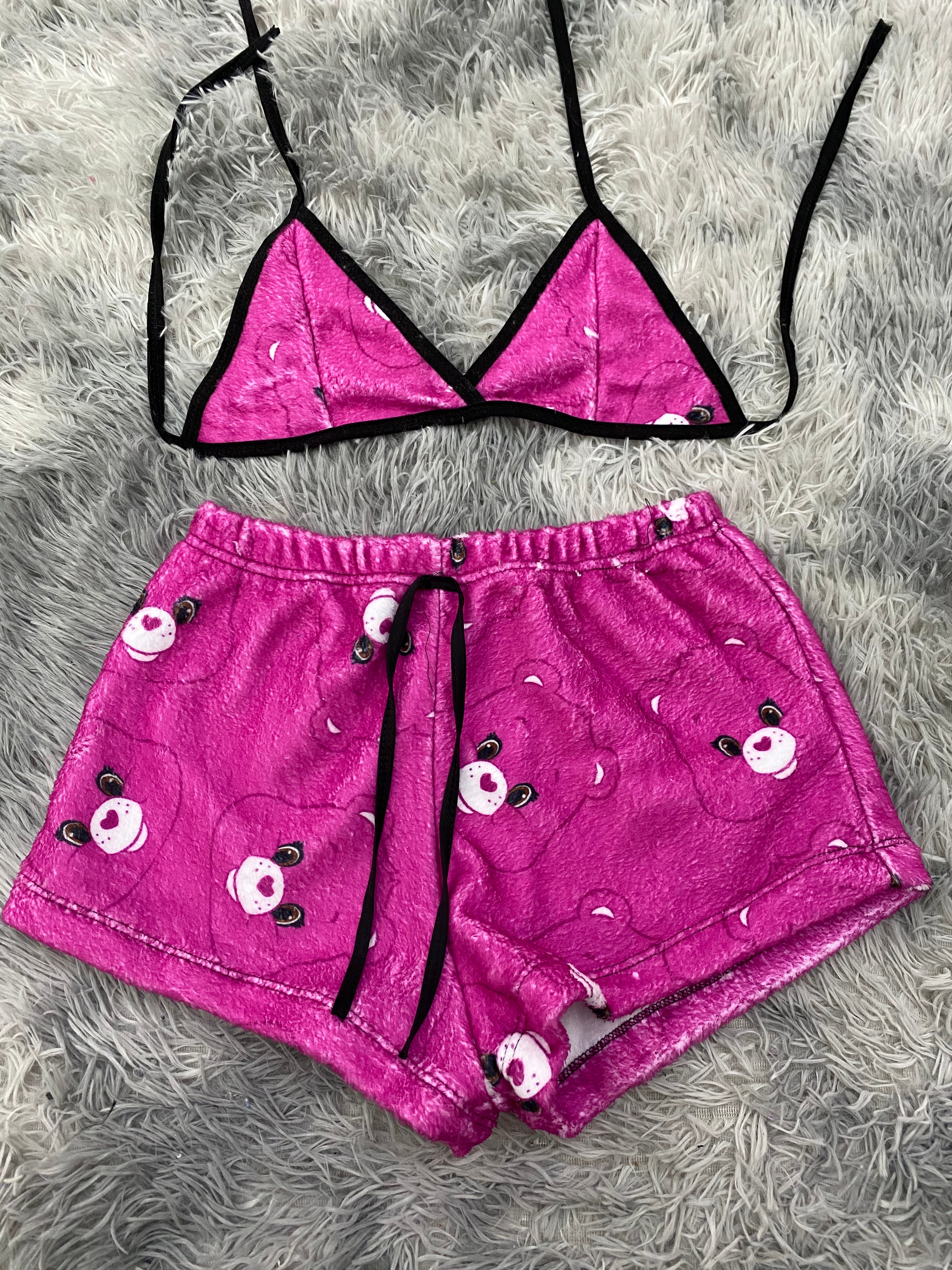 Ositos Cariñositos Osito O Rosa Top Con Short Brush