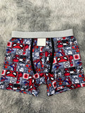 Spiderman Cuadros Blancos Boxer Hombre XL