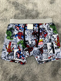Marvel Cómics Blanco Boxer Hombre XL