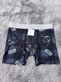 Star Wars Cuadros Rayados Boxer Hombre Unitalla