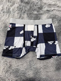 Snoopy Cuadros Negros Y Blancos Boxer Hombre Unitalla