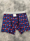 Spiderman Su Novia Fondo Azul Boxer Hombre XL