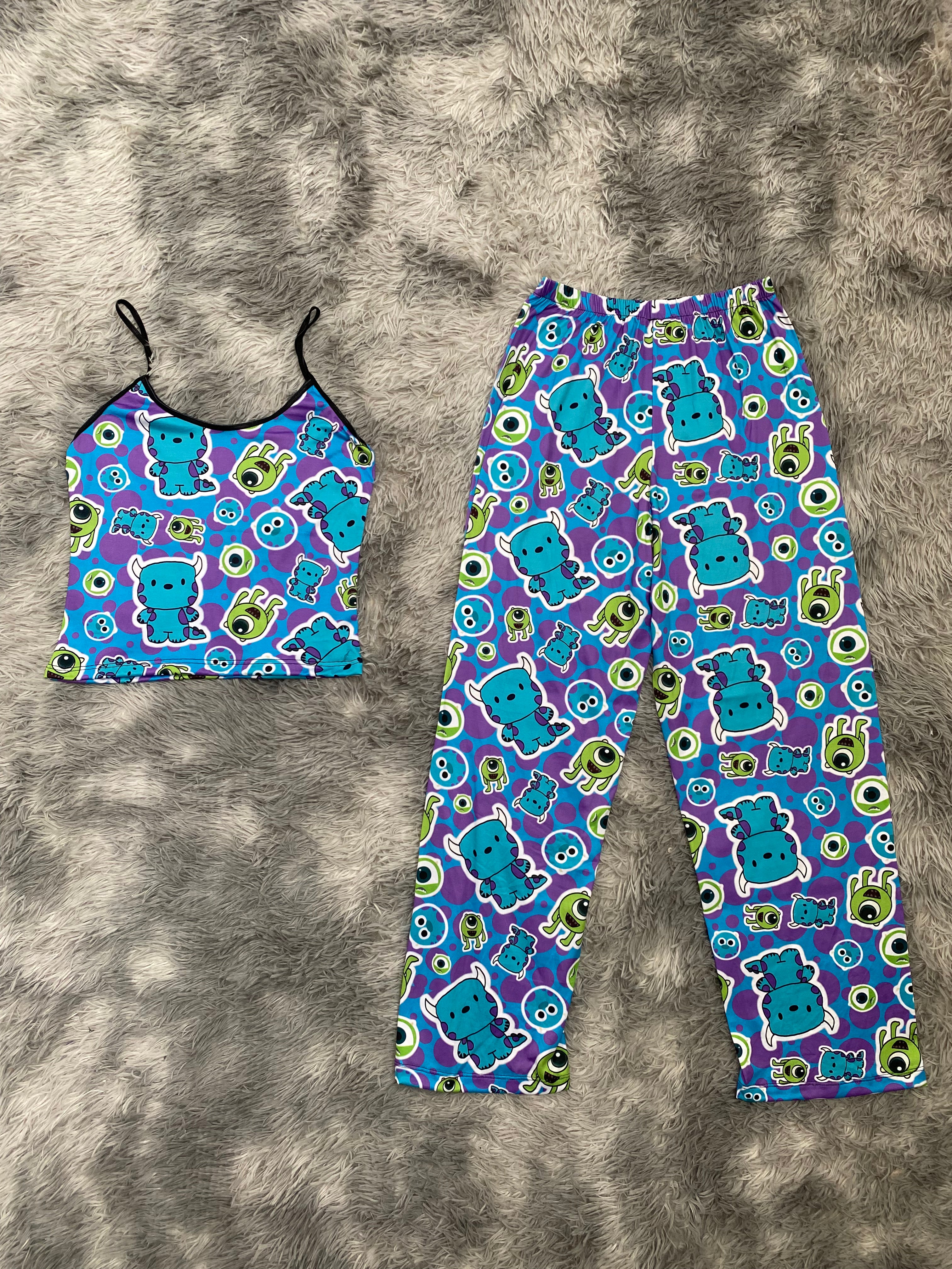 Monster Inc Blusa Con Pantalón