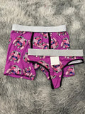 Stitch Fondo Rosa Duo XL Con Tanga