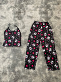 Kuromi Fondo Negro Blusa Con Pantalón